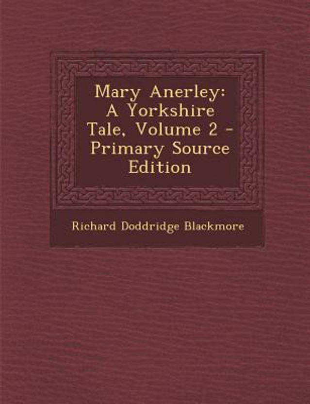 Mary Anerley: A Yorkshire Tale